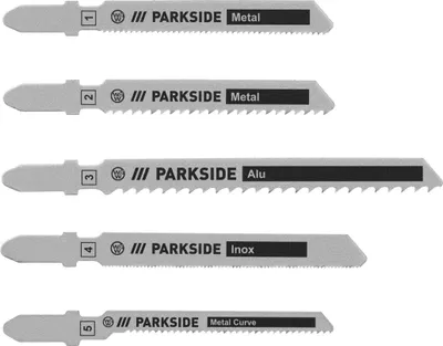 Produktbild von PARKSIDE® Stichsägeblätter-Sets PSTZ 3 A1 (Metall)