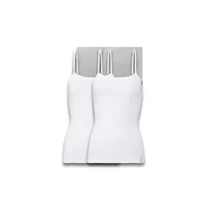 Produktbild von BRUNO BANANI Trägertop, 2-er Pack, T-Shirt Ärmellos, Größe XL 48/50 weiß