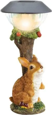 Produktbild von Harzstatuen für den Außenbereich, Klettergartenstatue, Terrassengartenarbeit, dekorative Solar-Tierlichter, Heimdekoration im Freien