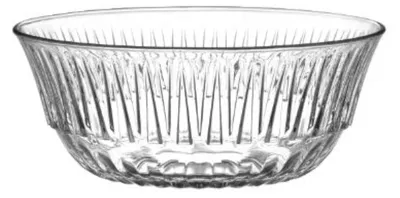 Glas Servierschale, 2200 ml, transparent, Ø 22,5 cm