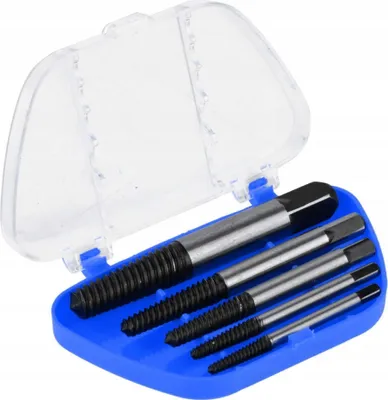 Obrázek produktu pro Sada pro odstraňování ulomených šroubů 5ks M3-M18 01797
