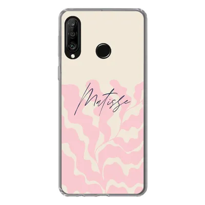 Produktbild von MuchoWow® Handyhülle Schutzhülle Hülle für Huawei P30 Lite Matisse - Blume - Abstrakt Silikon Softcase Handy Hülle - Handyhülle