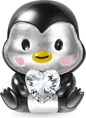 Produktbild von Gnoce Charm Pinguin mit Herz FNC142