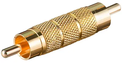 Produktbild von Cinch Adapter, Goldausführung
