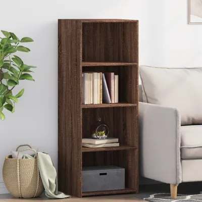Produktbild von vidaXL Highboard Braun Eichen-Optik 45x41x124 cm Holzwerkstoff
