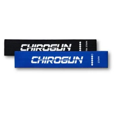 Produktbild von Das CHIROGUN Loop Band 2er Set (Stark, Extra Stark) für gezielten Muskelaufbau und Aktivierung. Verschiedene Widerstandsstärken, gelenkschonend