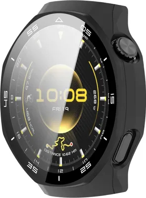 Produktbild von Schutzhülle für Huawei Watch GT6 Pro 46mm Schutzglas Panzerfolie Display Case 9H