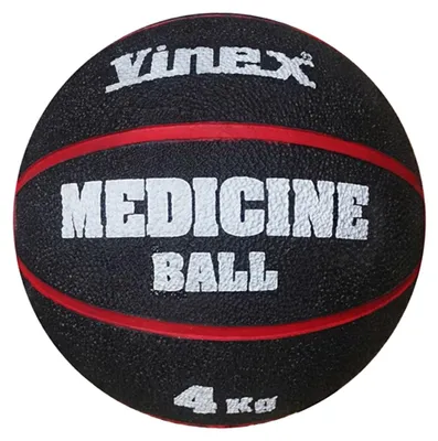 Immagine prodotto di Vinex - Palla medica Contrast Detail PP619 (4 kg) (nero/rosso/bianco)