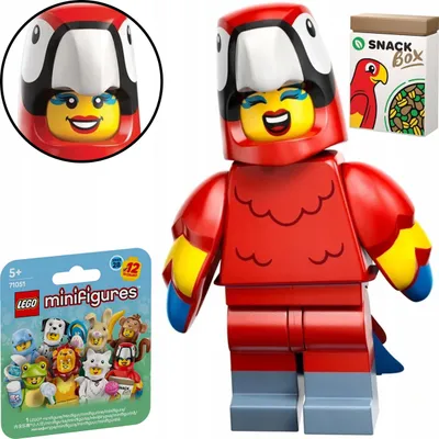 Zdjęcie produktu dla 71051 - LEGO Minifigures - Seria 28 — Zwierzęta - KOSTIUM PAPUGI