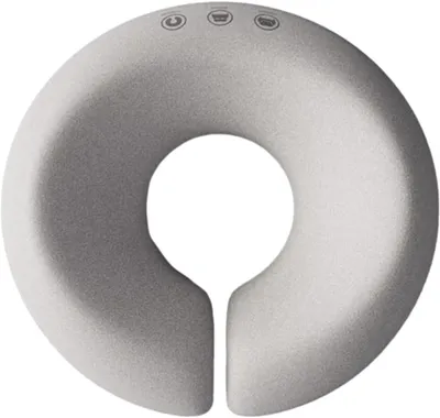 Produktbild von Massagekissen mit Gesichtsaussparung, ergonomisches Design, schwarz, 1 Stück, für die Gesichtsmassage