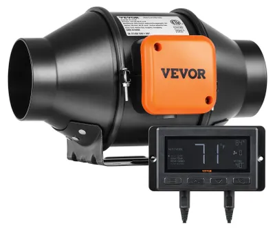 Obrázek produktu pro 21W Ventilátor pro odsávání kouře Ventilátor pro odsávání vzduchu Ventilátor pro odsávání vzduchu v potrubí
