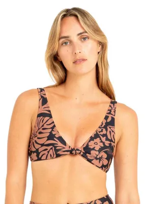 Imagen del producto de Top de bikini para mujer Hurley Bayside con detalle de nudo