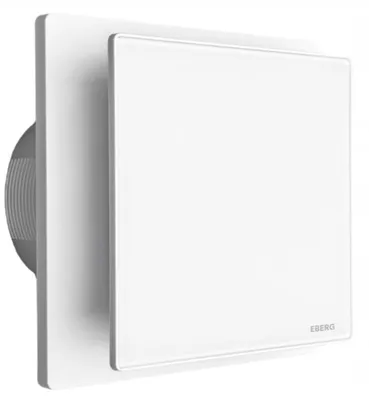 Zdjęcie produktu dla EBERG EVO 120 HT Wentylator Łazienkowy 120 mm Higrostat Timer Biały