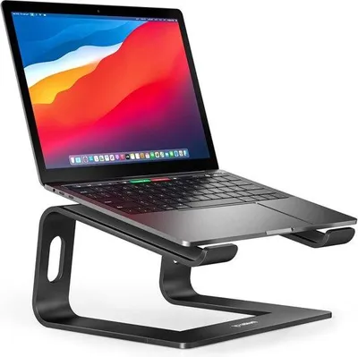 Image de Support ergonomique pour ordinateur portable en aluminium - pour MacBook Pro - écran de 10 à 15,6 pouces