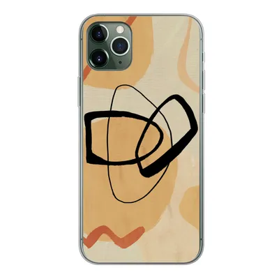 Produktbild von MuchoWow® Handyhülle Schutzhülle Hülle für iPhone 11 Pro Max Kunst - Geometrische Formen - Abstrakt Silikon Softcase Handy Hülle - Schutz