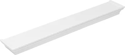 Produktbild von Wandregal weiß Landhaus Bücherregal 61 cm Wandboard Hängeregal Schweberegal