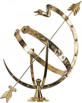 Produktbild von Casa Padrino Jugendstil Sonnenuhr Gold Ø 53 x H. 70 cm - Luxus Garten Dekoration