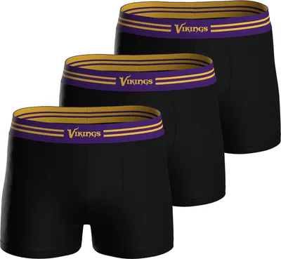 Produktbild von Huddle Herren Boxer Minnesota Vikings 3-Pack blk - Größe XL