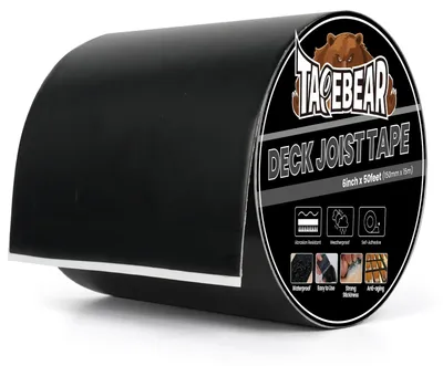 Image de Bande bitume étanche - Auto-adhésive - 150 mm x 15 m - Pour lames de terrasse