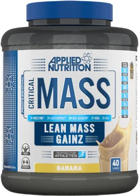 Imagen del producto de Applied Nutrition Critical Mass Professional (2400g) Sabor Plátano - Para aumentar de peso - Contiene creatina