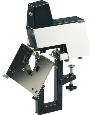 Produktbild von Rapid 106E, 50 Blätter, Vorderseite, 10,2 cm, Metall, Kunststoff, Schwarz, Weiß, AC