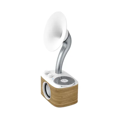 Produktbild von Sangean WR-45 Euphonic FM-Radio im Vintage-Design mit Bluetooth, versch. Farben Farbe: weiß