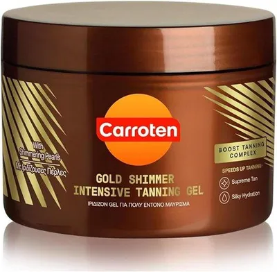 Productafbeelding van Carroten Gold Shimmer Tanning Gel - 150 Ml