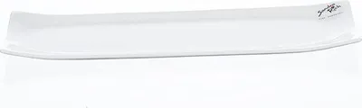 Produktbild von Servierplatte, Porzellanteller FLAT 31x9cm weiß länglich rechteckig Sandra Rich