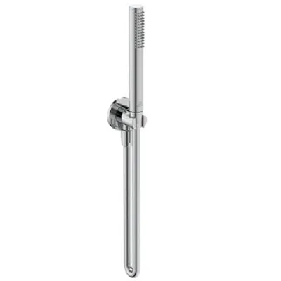 Immagine prodotto di Set doccia IDEALRAIN flessibile 150 mm, doccetta a bastone cromo cromo