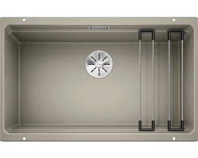 Immagine prodotto di BLANCO ETAGON 700-U, SILGRANIT® PuraDur®, tartufo, senza telecomando di scarico, con accessori