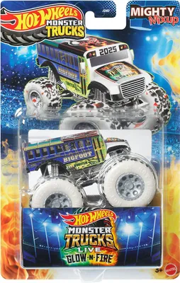 Zdjęcie produktu dla Hot Wheels Monster Trucks JCH47, Monster Truck, 3 lat(a), Plastik, Metal, Wielobarwny