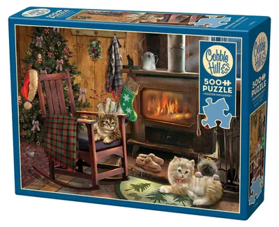 Obrázok produktu pre Puzzle 500 Kocięta przy piecyku 113032