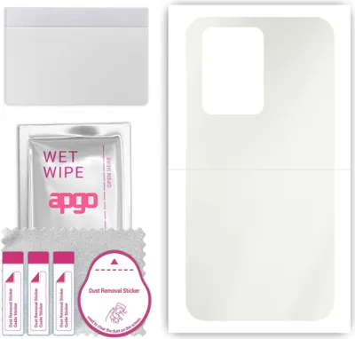 Produktbild von apgo Rückseite Schutzfolie, Matt, kompatibel mit Samsung Galaxy S20 Ultra, Hinten Hydrogel-Displayschutzfolie mit Positionierhilfe, kratzfest, einfache Montage