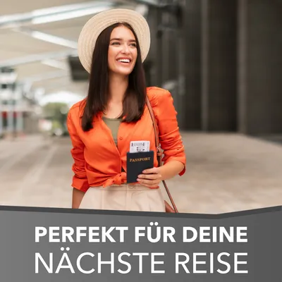 Produktbild von Xonic Design Reisekoffer mit Rollen 360° - ABS Hartschalen-Koffer Trolley mit Zahlenschloss in Handgepäck M-L-XL-Set (Neon Grün, XL)