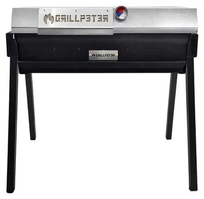 Produktbild von Profi Mangal Altan 70 Stahl 3mm Schaschlikgrill Edelstahldeckel
