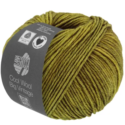 A ball of yarn with a label.