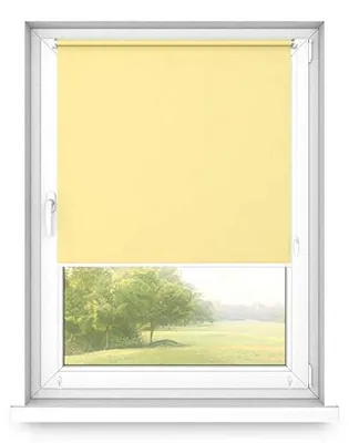 Produktbild von Time4blinds - Rollo ohne Kassette, 30x250 cm, Sonnenblume, Steuerung Rechts