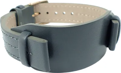 Produktbild von s.Oliver Unterlageband | Uhrenarmband 14mm aus Leder grau SO-2919-LQ