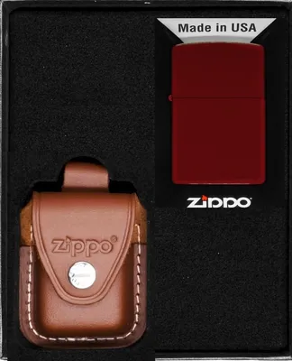 Produktbild von ZIPPO Feuerzeug MERLOT Geschenkset Nr. 2