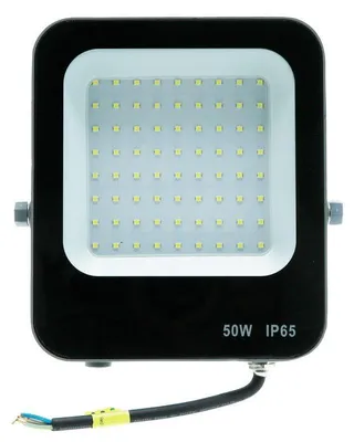 LED-Projektor 50 W, 6000 K, für innen und außen, helles Licht