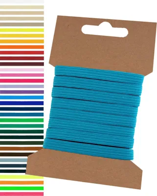 Produktbild von 5m Gummiband 6,6mm Gummilitze Wäschegummi elastisches Band Wäscheband