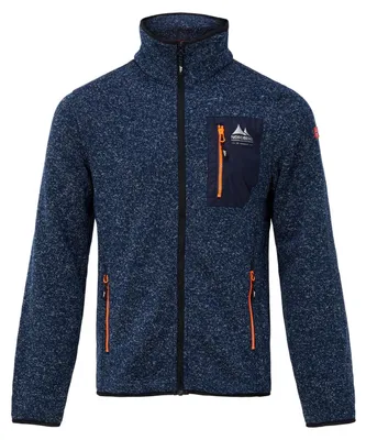 Produktbild von Nordberg NOA Fleeceweste – Herren – Marineweiß Melange - Größe M