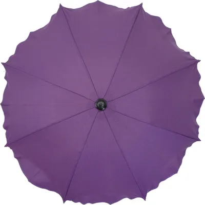 Produktbild von Skyline Sonnenschirm für Kinderwagen flexiblem Befestigungsarm UV-Schutz50+ Sonnensegel Sonnenschutz Kinderwagen-Sonnensegel, Ø63cm, Violett