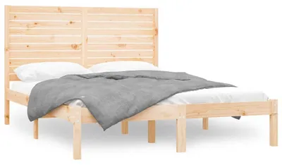 Productafbeelding van vidaXL Massief houten bed, 120x200 cm