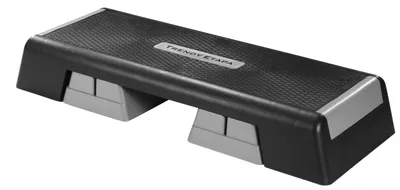 Produktbild von Trendy Etapa Step / Aerobic Stepper 90 x 35 cm, schwarz/grau - bis 250 kg belastbar