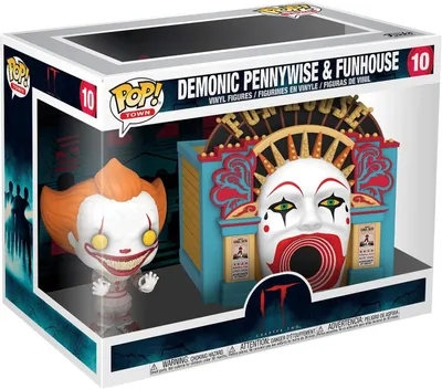 Produktbild von ES IT - Demonic Pennywise & Funhouse 10 - Funko Pop! - Vinyl Figur