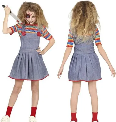 Produktbild von Kostümkleid Horror Stoffpuppe 7-9 Jahre