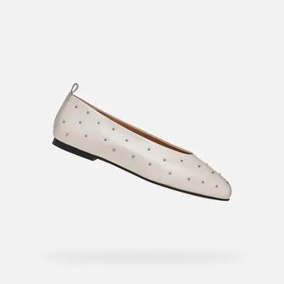Produktbild von Geox Silberne Damenballerinas Marsilea 37