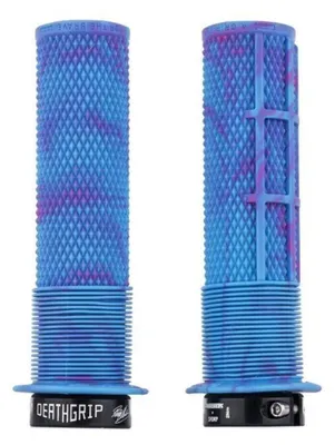 Produktbild von DMR Lenkergriffe Brendog FL Death Grip A/20/soft, 133 mm / 133 mm, Miami - Blau Violett