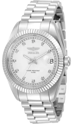 Produktbild von Invicta Specialty 51037 Damenuhr - Quarzwerk - Edelstahl mit silbernem Zifferblatt - 36 mm